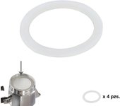 Junta Goma Silicona Cafetera Aluminio Classic / Inducción 2 Tazas (4 Unidades)