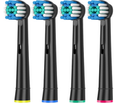 Compatible with Oral B Electric Toothbrush Replacement Brush Heads, Precision Clean Toothbrush Head Refills Fit for Oral B Pro