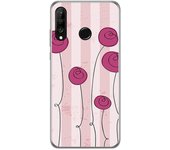 Tumundosmartphone Funda Gel Tpu para Huawei P30 Lite diseño Flores Vintage Dibujos