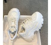 autumn Summer Black Casual Women Fashion Platform Sport Shoes Women Chunky Sneakers Women Mesh Leather Platform designer Shoes