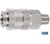 Enchufe rapido universal macho 3/8