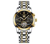 Reloj mecánico automático multifunción para hombre nuevo.
