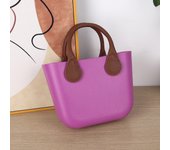 EVA Light Luxury High Appearance New Solid Color Waterproof DIY Outdoor Waterproof Beach Bag Large Capacity Popular Portable Han