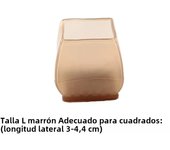 16Pcs Silicone Chair Legs Pads Sofa Anti-slip Leveling Feet Mat Furniture Anti-noise Pads Wood Floor Protectors Mat Home Decor