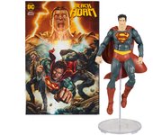 Figura Superman  + Comic Black Adam DC Comics 17cmFigura  Coleccionable - Idea de Regalo- Mercancia Oficial - Juguetes para Niños y Adultos - Movies Fans - Muñeco para Coleccionistas y Exposición