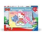 RAVENSBURGER PUZZLE 2 X 24 PIEZAS HELLO KITTY PUZZLE 2 X 24 PIEZAS 19x27x3 Cms.