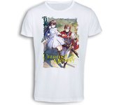 MERCHANDMANIA CAMISETA TACTO ALGODÓN Unnamed Memory isekai magia heroe serie anime cotton touch tshirt