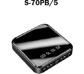 BATERÍA PORTATIL POWER BANK. 5000mAh. CARGA HASTA 2 DISPOSITIVOS. VOLTAJE 5V. CARGA RÁPIDA. LIGERA.