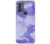 Funda Silicona Antigolpes para TCL 30 SE / 30E / 306 4G diseño Acuarela 01 Dibujos