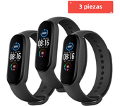 3Pcs Watchband For Mi Band 7 6 4 5 3 Bracelet Xiaomi Mi Band Strap Silicone Sport Replacement Wristband Smartwatch Accessories