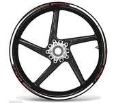 Kit Tiras Adhesivos Llantas17 'para Motos MV AGUSTA BRUTALE