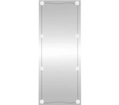 Espejo de pared rectangular con Luces LED Vidrio 40x100 cm, Espejo de maquillaje