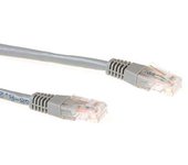 Ewent - cable de red u/utp / 3 m / gris / macho - macho