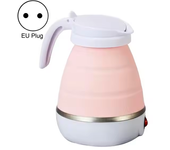 Mini hervidor de agua eléctrico de silicona plegable, tetera silicona portátil, calentador de agua, viaje al aire libre, hogar, camping, tetera de agua, té, café, 0.6L, 600W, 3 colores a elegir.