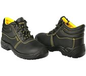 Botas seguridad s3 piel negra wolfpack  n. 37 vestuario laboral,calzado seguridad, botas trabajo. (par)