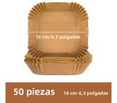 Air Fryer 50/100PCS Bakeware Disposable Paper Tray Non-Stick Mat Oil-proof Liner Non-Stick Mat for Kitchen Oven Baking Paper