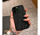 Soft Fold Pattern Phone Case For iPhone 11 12 13 14 15 16 Pro Max X Xs XR Max Plus Candy Bumper Silicone Cover