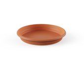Plato maceta terra color terracota Plastiken
