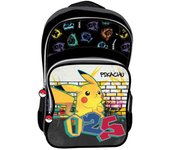 SAFTA Mochila Pikachu Pokemon 42cm adaptable