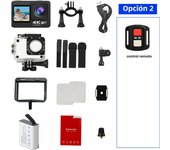 HD 4k/30 fps 4K30fps Action Camera   2.0 Inch Screen WIFI Remote View Machine Outdoor Cycling And Diving Mini Camera DV