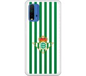 Funda original compatible con Xiaomi Redmi 9T/Pocophone M3 - Real Betis Balompié Escudo Clásico