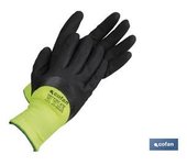 Cofan Guante Impregnado Nitrilo Protección Frío T-10
