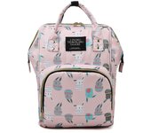 Bolsa de mano multición resistant al agua para el cuidado del bebé, de gran capacidad cambiador de pañales, bolsas de pañal, mochila de viaje