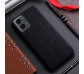 Case for Motorola G Power Stylus Play 2024 funda bamboo wood pattern Leather back cover for Moto Edge 50 pro x50 Ultra case capa