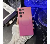 Magnetic Wireless Charge Gradient Case For Samsung Galaxy S25 S24 S23 S22 S21 S20 Plus Ultra For Magsafe Liquid Silicone Cover