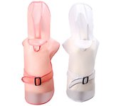 Chubasquero para perros con capucha transparente - Para perros pequeños y medianos