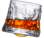Whiskey Glass, Old Fashioned Rocks Glasses Tumblers, Glassware for Cocktail Scotch, Bourbon, Gin, Voldka, Brandy