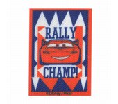 Parches Ropa Disney – Pixar – Vehículos – Transportes – Racers – Carreras – Parche Impreso Ropa – (licencia oficial) – Cars – Coches – Rayo McQueen – 4,8 x 7,0 cm. - Moda The Happy Patch
