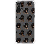 Funda Silicona Antigolpes para Samsung Galaxy A13 4G diseño Perros 10 Dibujos
