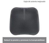 3-piece set of car cushions, car pillows, silicone car cushions, pressure reducing and comfortable neck protection headrests