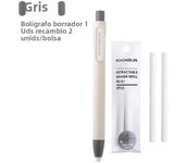 KHINSUN Press Retractable Pencil Eraser Correction Stationery Pen Style Pencil Rubber for Kids Writing School Supplies Erasers