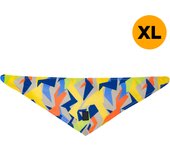 Totto España Pañuelo para Mascotas Doble Cara Estampado Geommax - Talla XL - Mochilas para Mascotas