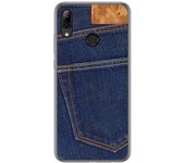 Tumundosmartphone Funda Gel Tpu para Huawei P Smart 2019 / Honor 10 Lite diseño Vaquero Dibujos