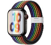 Braided Solo Loop For Apple watch band 45mm 41mm 44mm 40mm 42mm 49mm Elastic Nylon bracelet iWatch serie 3 se 6 7 8 ultra strap