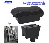 Car Armrest box For Dacia Renault Sandero Logan 2 Armrest For Nissan Almera G15 For Lada LARGUS Storage box Car Accessories