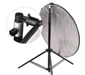 Reflector Clip Holder Aluminum Clip Clamp Photography Studio Background Clipper Tripod Light Flash Reflector Sfixed Softbox 8cm