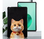 Silicone Tablet Case For Honor Pad 9 X8a X9 X8 Pro ELN-W09 11.5" Case Huawei Matepad SE 11 2024 T5 Flexible Soft TPU Black Shell