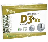 Pinisan Vitaminas D3+K2 60 Cápsulas