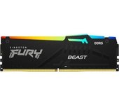 Memoria ram kingston fury beast rgb 16gb/ ddr5/ 6000mhz/ 1.35v/ cl36/ dimm