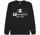 CAMISETAS M.LARGA CAMISETA CHAMPION 217998-NBK CUELLO CAJA MANGA LARGA 217998-NBK CHAMPION