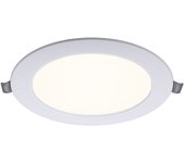 INTEGO 2.0 Foco empotrable redondo 25W LED 2000lm 3000K 120° Al.2,7xP.22cm Blanco