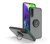 Matte Shockproof Case For Huawei P60 P50 P40 P30 Pro Magnetic Ring Holder Stand Phone Cover