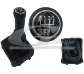 3RG INDUSTRIAL - Pomo Y Fuelle Palanca Cambio - OEM 6Q1711113 - Piezas para Coche Recambios Motor y Otras Partes de Vehículo - Compatible con los distintos Modelos de Coche.