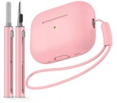 AirPods Pro Case Cover with Cleaner Kit,Soft Silicone Protective Case for Apple AirPod Pro 2nd/1st Generation Case for Women Men