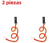 5-1PCS Elastic Kayak Canoe Paddle Leash Safety Boat Fishing Rod Pole Coiled Lanyards Anti-Lost Rope Rowing Kayak Paddle Leash