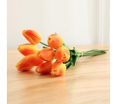 Artificial Tulip Flowers False Fake Bouquet Real Touch Home Wedding Party Decor